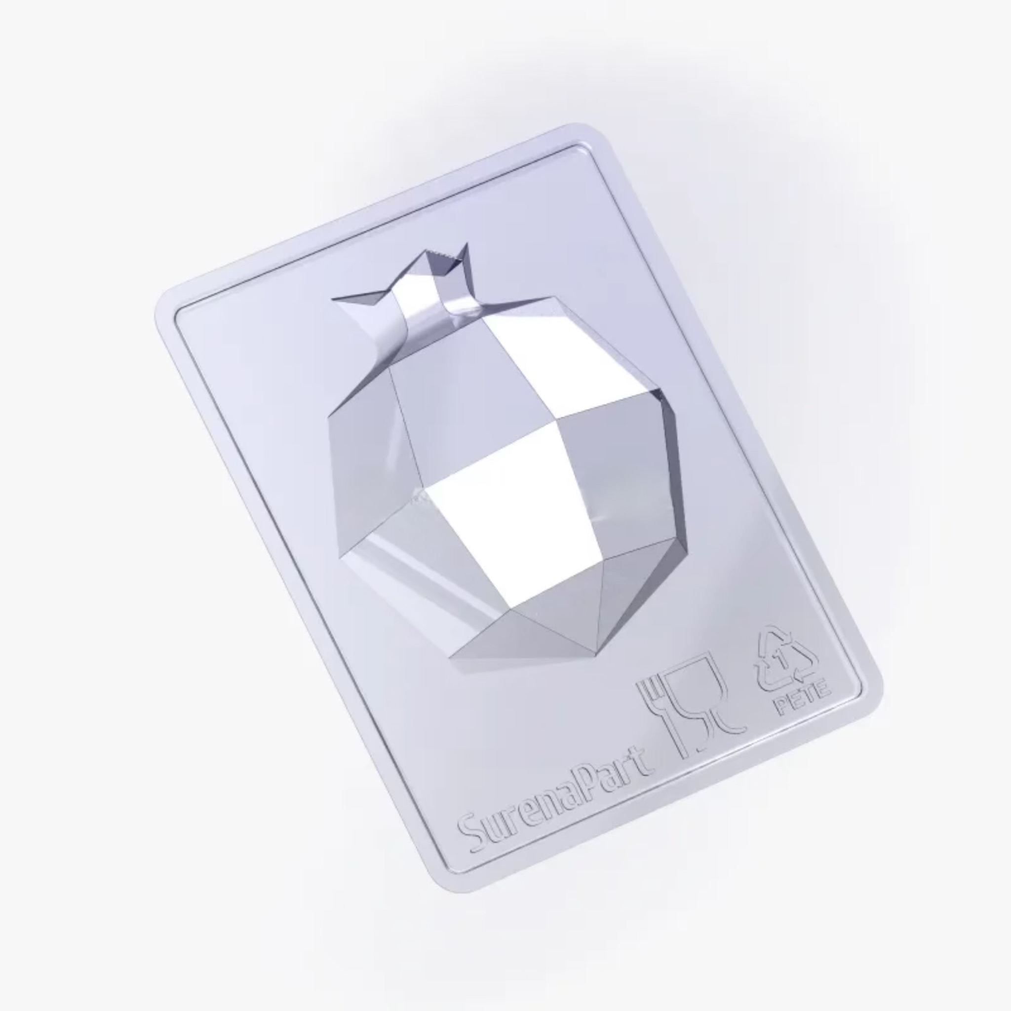 قالب طلقی انار الماسی | قالب شکلات و ژله یلدایی فودگرید