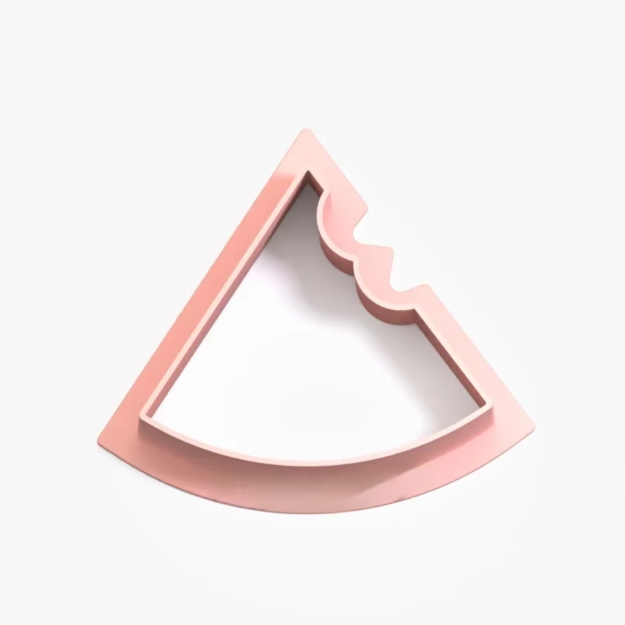 کاتر پلاستیکی یلدا طرح هندوانه مثلث | مناسب برش فوندانت، کوکی و تزئینات یلدایی