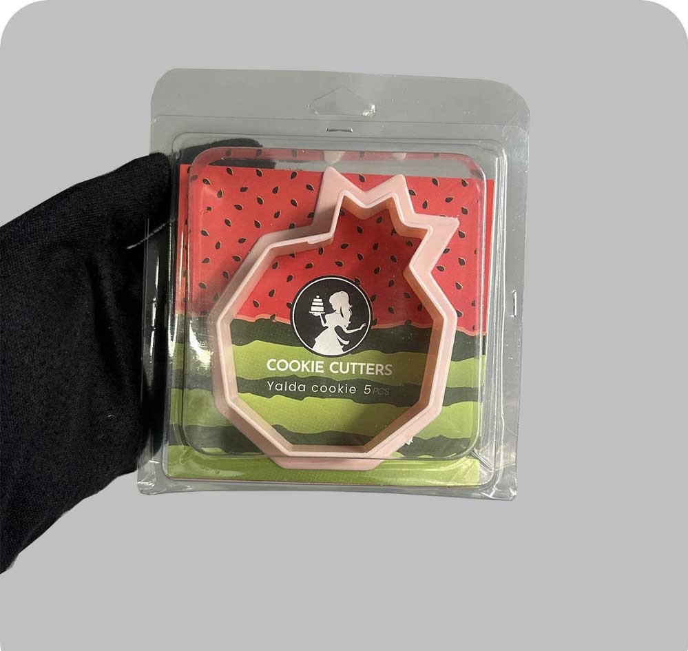 کاتر پلاستیکی یلدا مدل انار اوریگامی