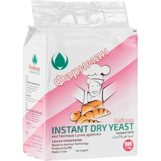 خمیرمایه فوری فریمان ۵۰۰ گرمی